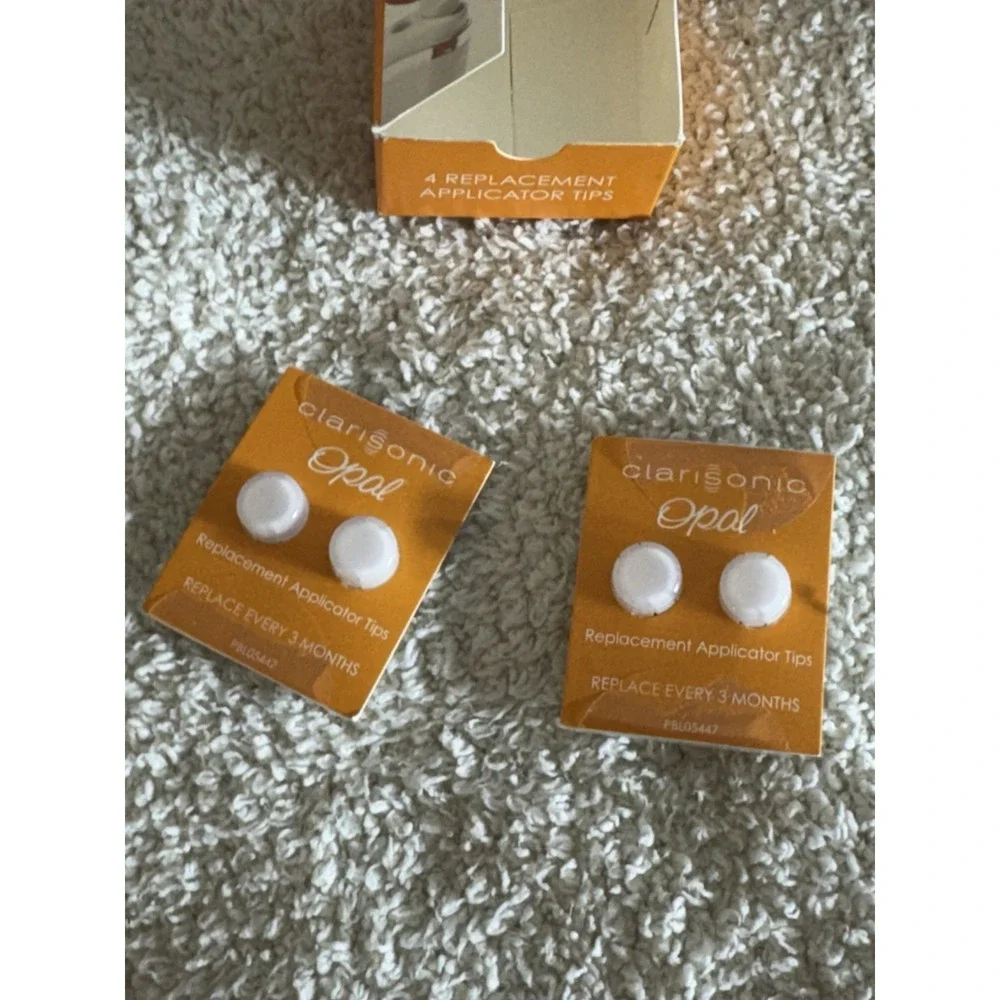 ClariSonic Opal Replacement Applicator Tips 4 Pack‎ RARE Discontinued New Sealed